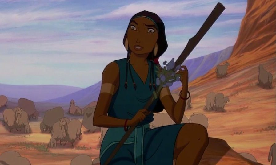 Zipporah, as seen in the film "Prince of Egypt"