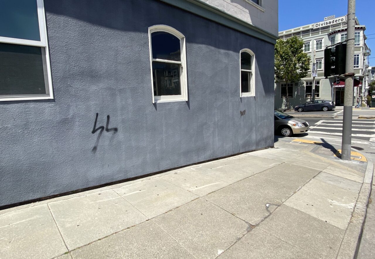 SS Nazi bolts found scrawled in S.F. neighborhood – J.
